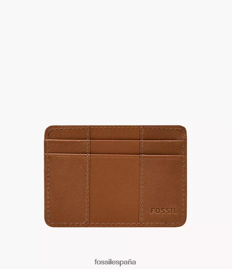 billetera 804XJ41715 sillín hombres Fossil tarjetero everett