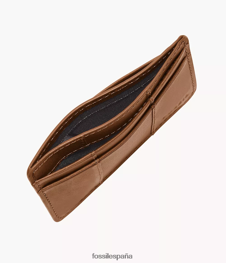billetera 804XJ41715 sillín hombres Fossil tarjetero everett