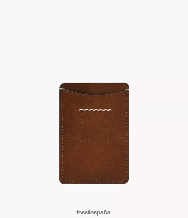 billetera 804XJ41739 marrón hombres Fossil tarjetero westover