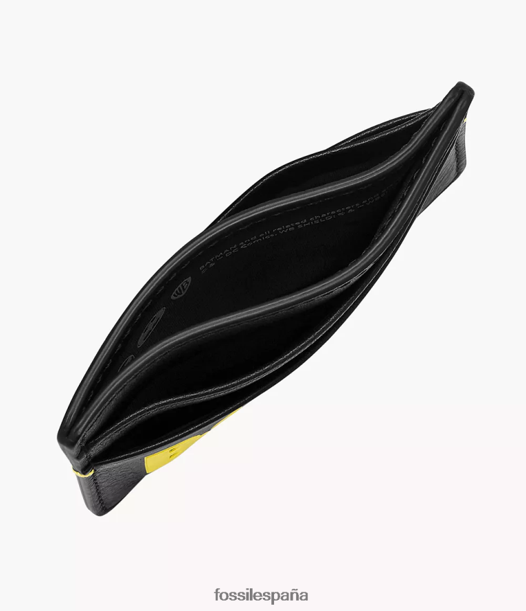 billetera 804XJ41772 negro hombres Fossil Tarjetero Batman Legacy de edición limitada