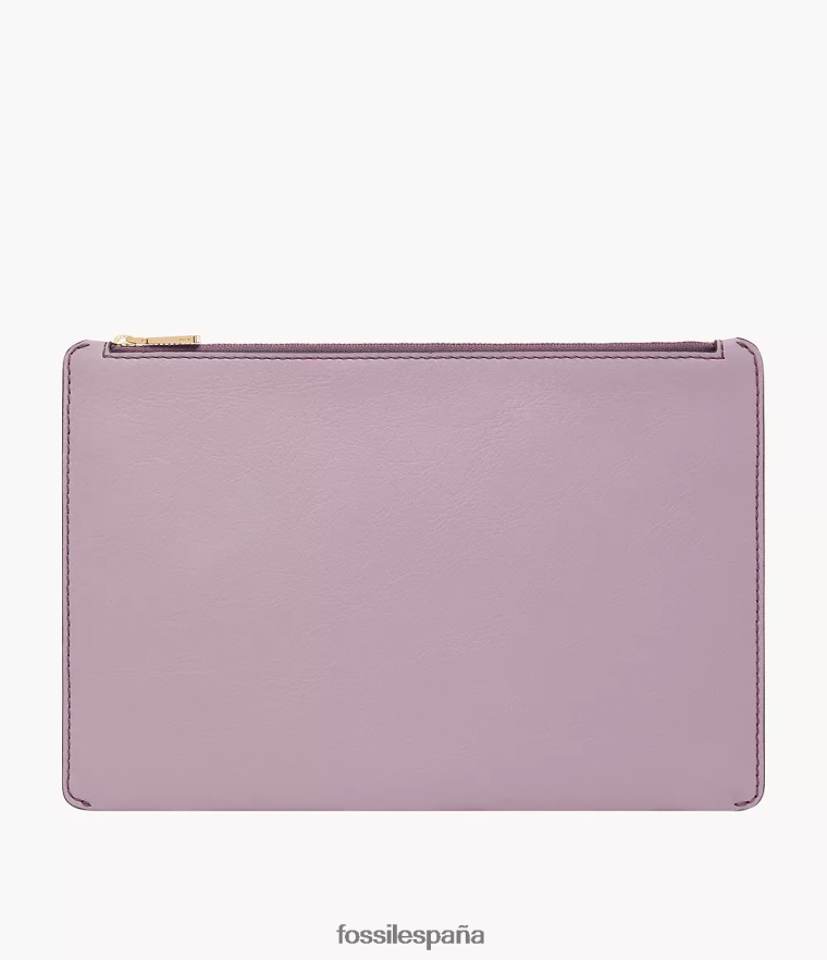 billetera 804XJ41995 púrpura mujer Fossil bolsa