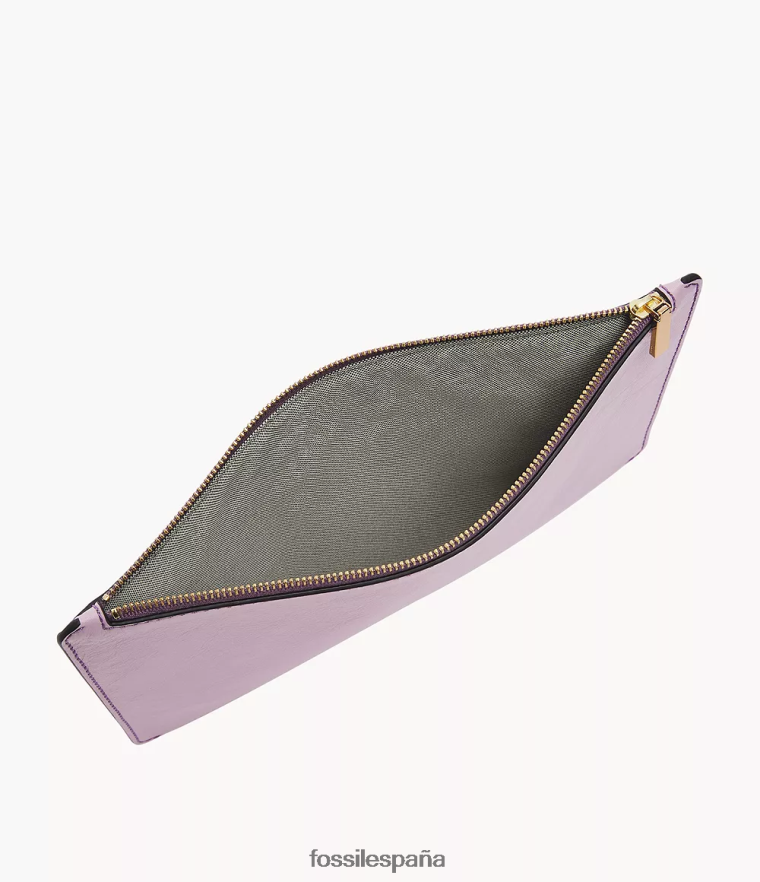 billetera 804XJ41995 púrpura mujer Fossil bolsa