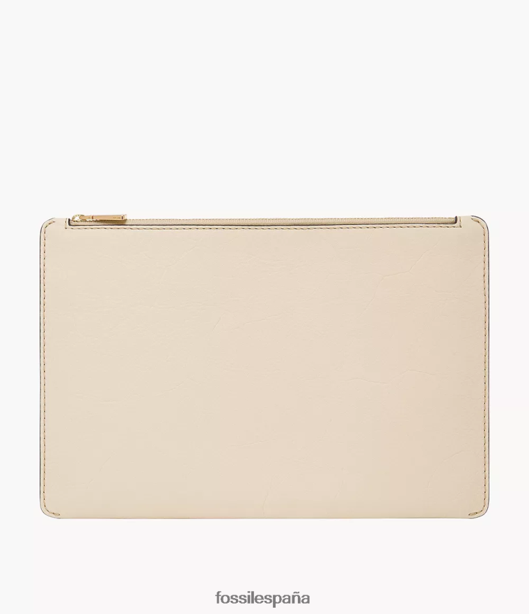 billetera 804XJ42001 blanco mujer Fossil bolsa