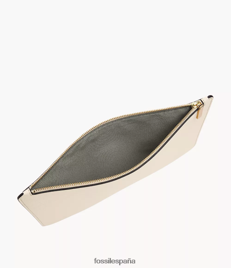 billetera 804XJ42001 blanco mujer Fossil bolsa