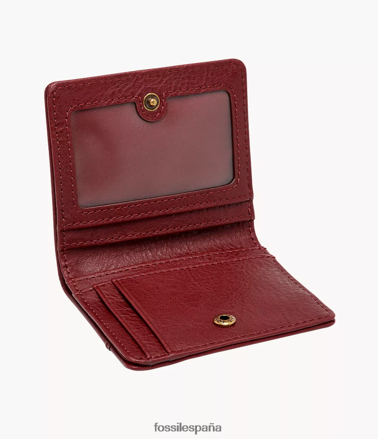 billetera 804XJ4887 rojo mujer Fossil tara multifunción