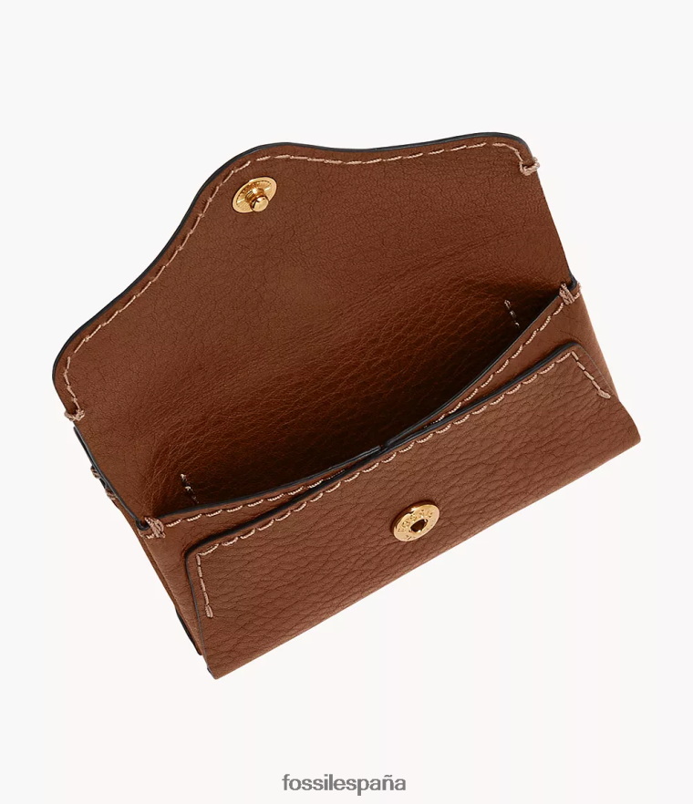 billetera 804XJ4766 marrón mujer Fossil tarjetero patrimonial