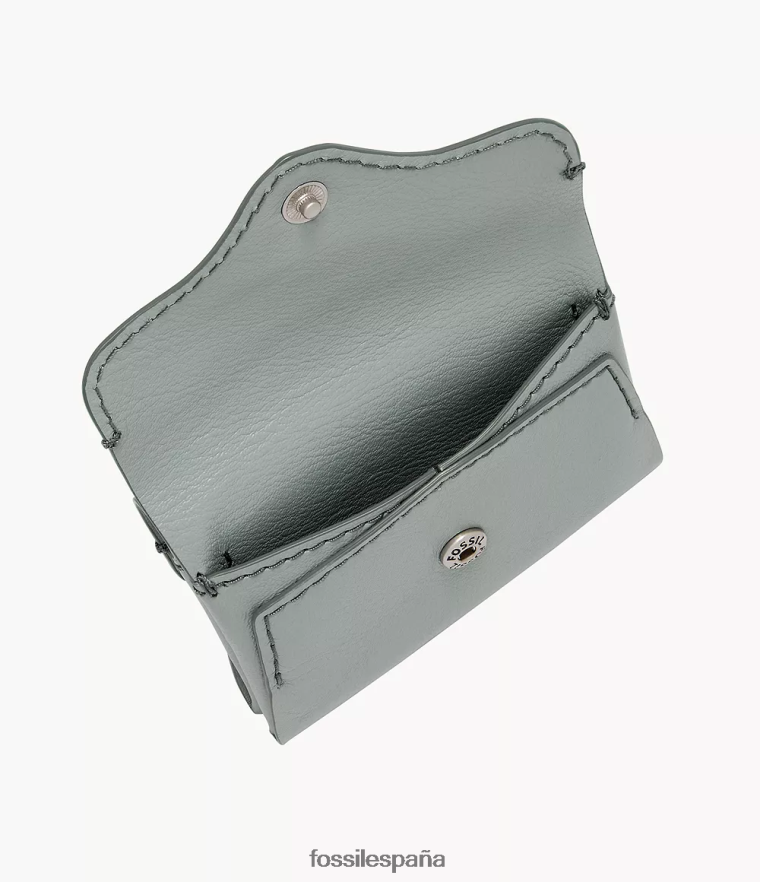billetera 804XJ4870 azul mujer Fossil tarjetero patrimonial