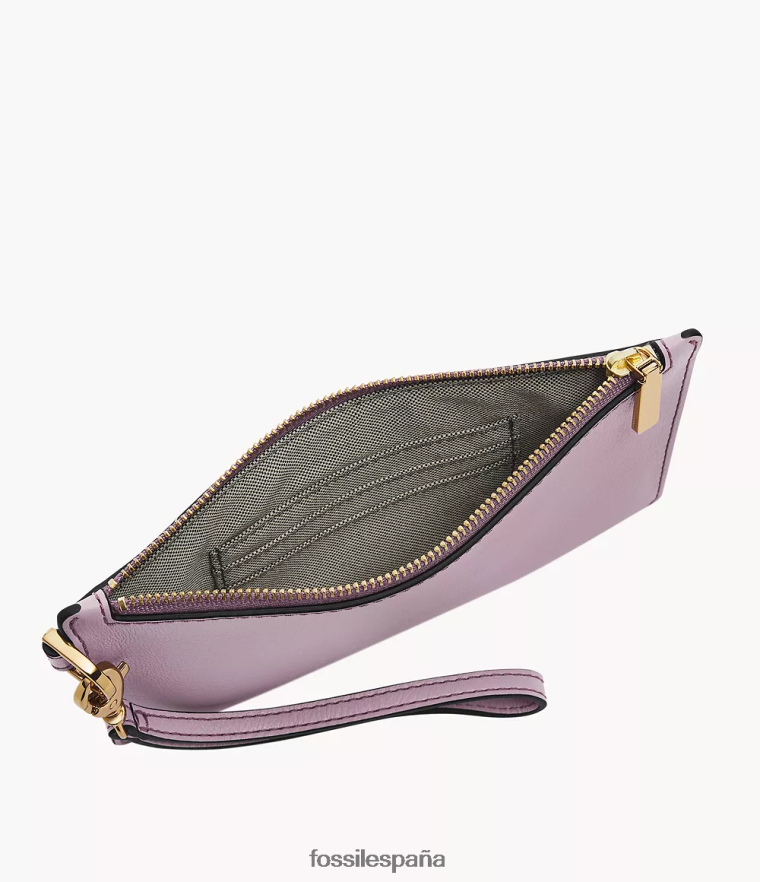 billetera 804XJ4758 púrpura mujer Fossil pulsera pequeña