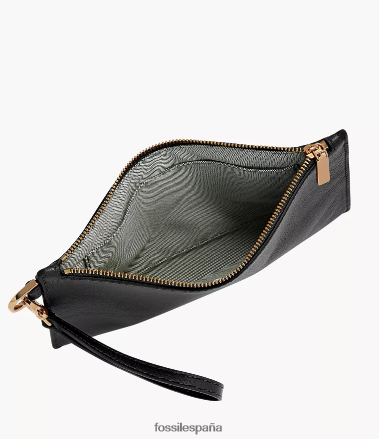 billetera 804XJ4790 negro mujer Fossil pulsera