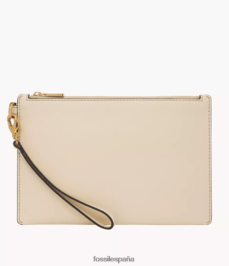 billetera 804XJ4791 blanco mujer Fossil pulsera de regalo