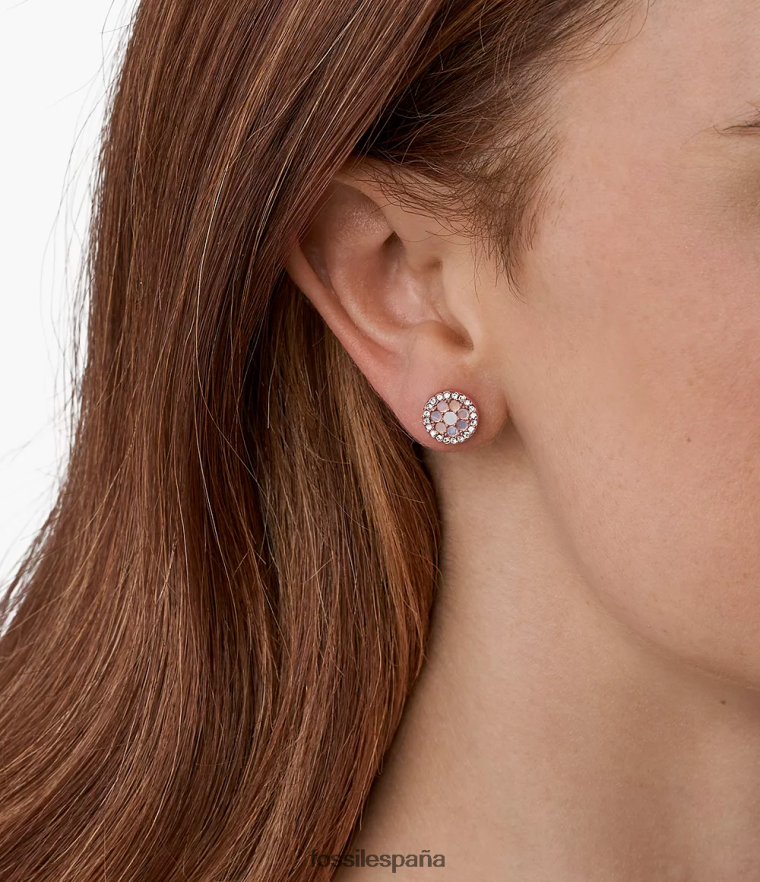 joyas 804XJ41059 madre perla mujer Fossil pendiente de mosaico Val