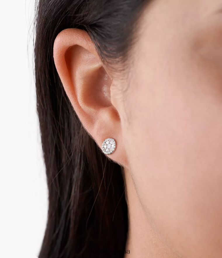 joyas 804XJ41090 madre perla mujer Fossil aretes de ley elliott