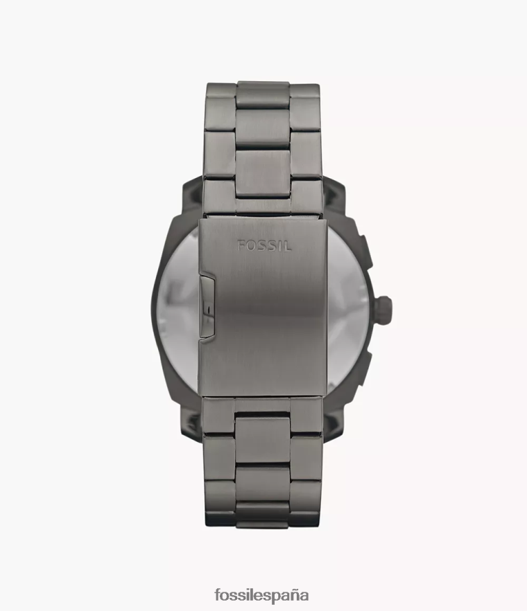 mirar 804XJ41353 fumar hombres Fossil reloj cronógrafo máquina de acero inoxidable