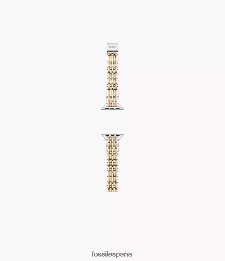 accesorio 804XJ4171 tritono mujer Fossil Correa de acero inoxidable de 38 mm/40 mm/41 mm para Apple Watch