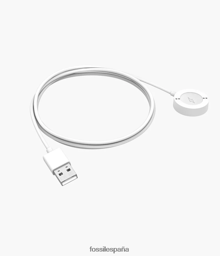 mirar 804XJ419 blanco mujer Fossil Cargador rápido para reloj inteligente gen 6.